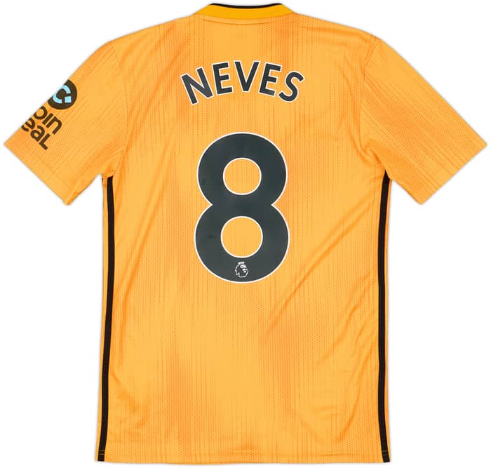 2019-20 Wolves Home Shirt Neves #8 - 7/10 - (XS)