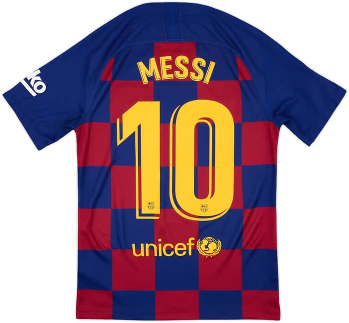 2019-20 Barcelona Home Shirt Messi #10 - 10/10 - (S)