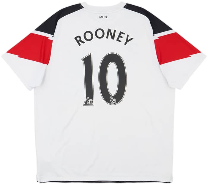 2010-12 Manchester United Away Shirt Rooney #10 - 6/10 - (XL)