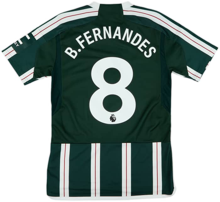 2023-24 Manchester United Away Shirt B. Fernandes #8 - 10/10 - (S)