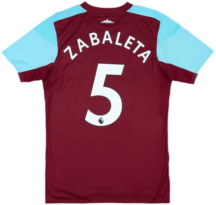 2017-18 West Ham Home Shirt Zabaleta #5 - 8/10 - (S)