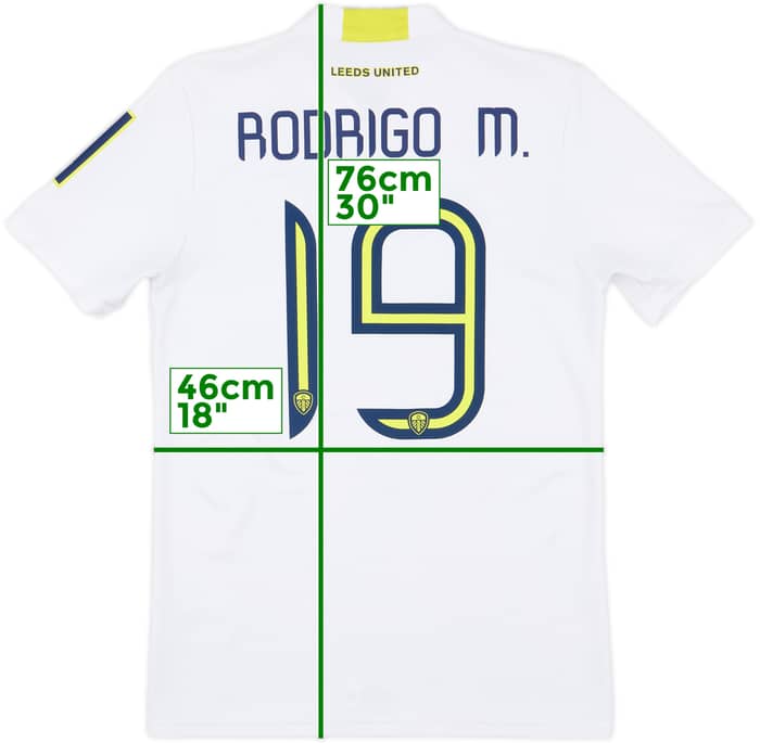 2021-22 Leeds United Home Shirt Rodrigo M. #19 - 8/10 - (S)