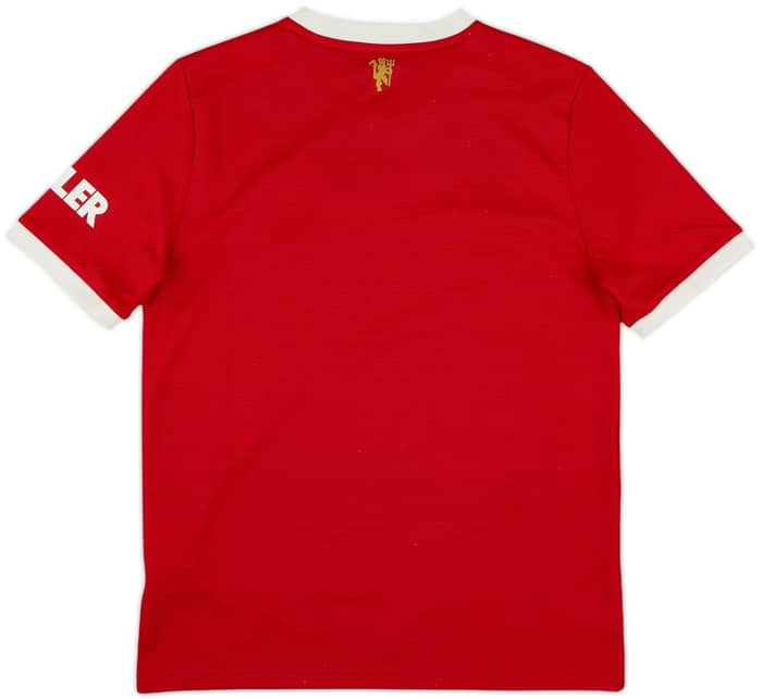 2021-22 Manchester United Home Shirt - 9/10 - (L.Boys)