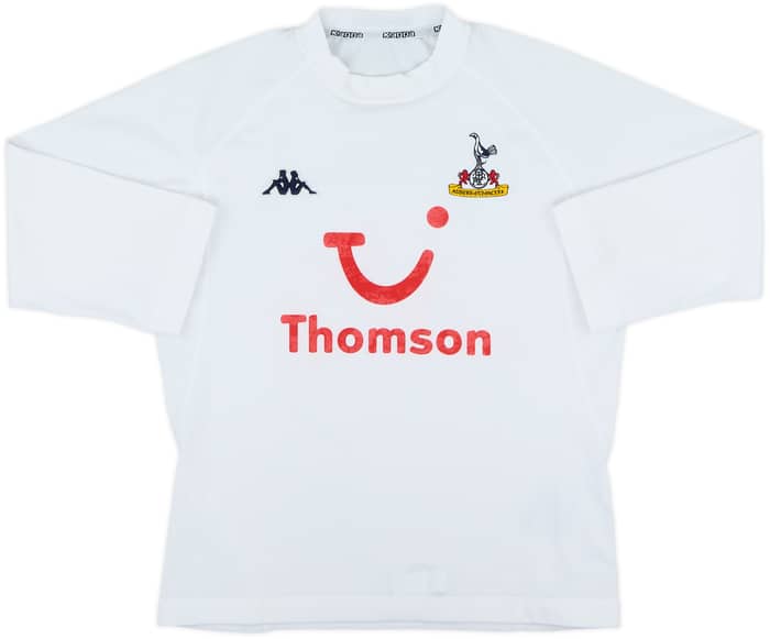 2004-05 Tottenham Home L/S Shirt - 5/10 - (XL.Boys)