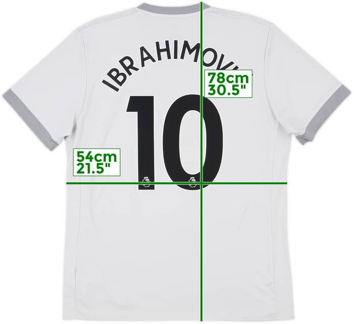 2017-18 Manchester United Third Shirt Ibrahimovic #10 - 10/10 - (L)