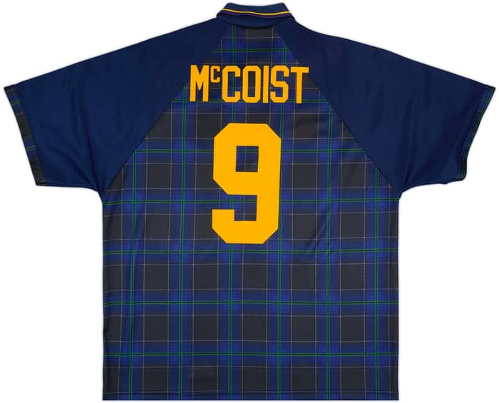 1994-96 Scotland Home Shirt McCoist #9 - 8/10 - (XXL)