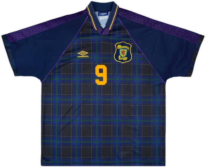 1994-96 Scotland Home Shirt McCoist #9 - 8/10 - (XXL)