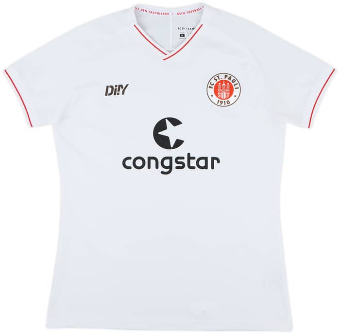 2021-22 St Pauli Away Shirt - 10/10 - (Unisex M)