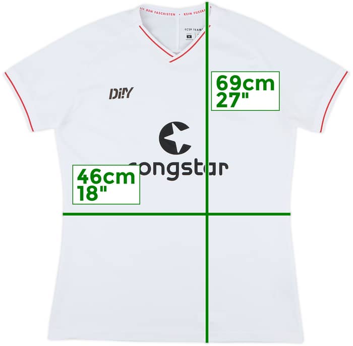 2021-22 St Pauli Away Shirt - 10/10 - (Unisex M)