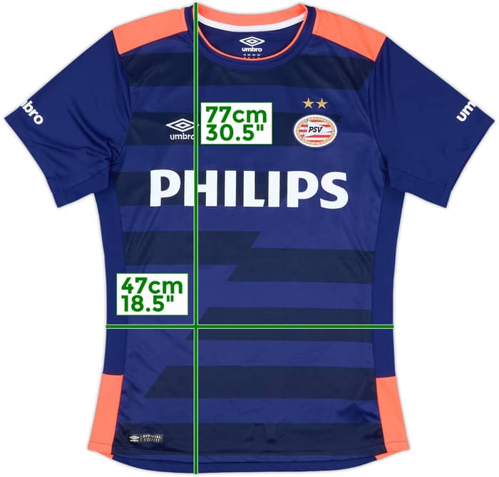 2015-16 PSV Away Shirt #19 - 8/10 - (M)
