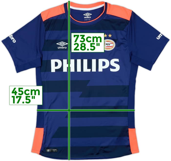 2015-16 PSV Away Shirt #13 - 7/10 - (Women's M)