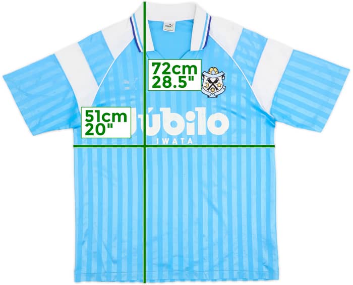 1993-95 Jubilo Iwata Cup Home Shirt - 5/10 - (L)