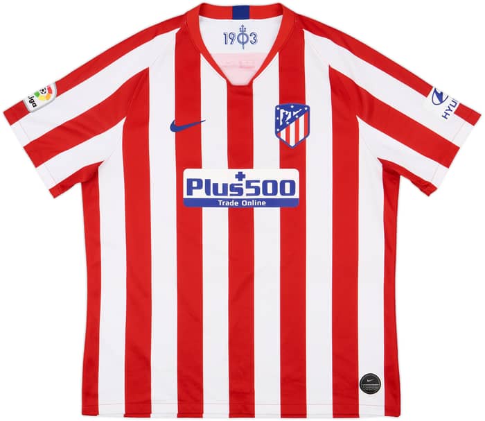 2019-20 Atletico Madrid Home Shirt M.Llorente #14 - 7/10 - (XL)