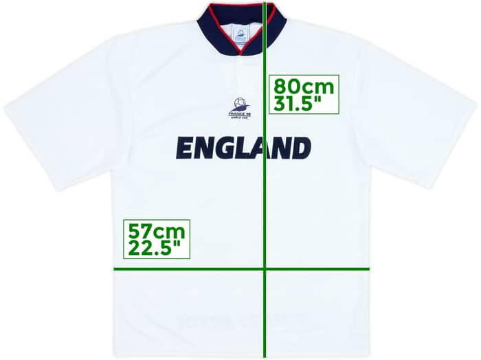 1998 England France 98 Leisure Shirt - 10/10 - (L)