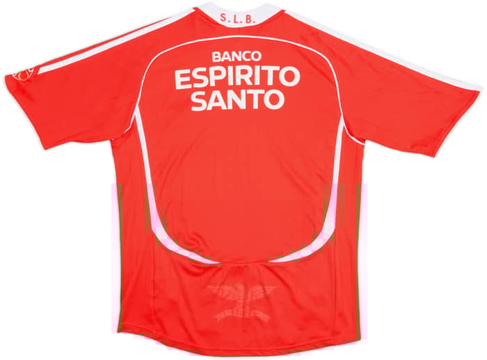 2006-07 Benfica Home Shirt - 7/10 - (L.Boys)