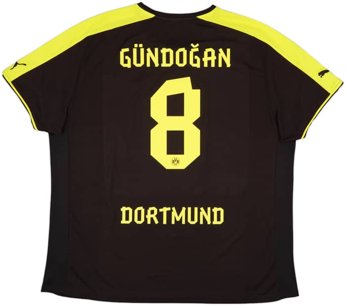 2013-14 Borussia Dortmund Away Shirt Gundogan #8 - 8/10 - (3XL)