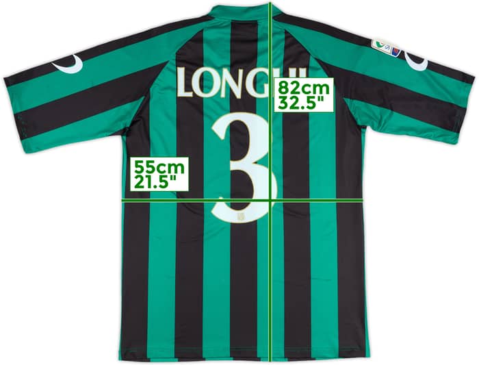 2014-15 Sassuolo Match Issue Home Shirt Longhi #3