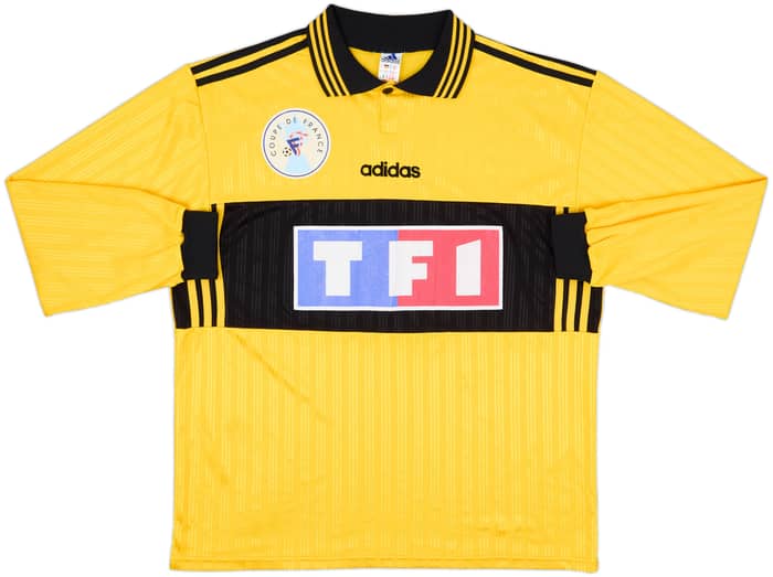 1996-97 Angers Cup Away L/S Shirt #13 - 8/10 - (XL)