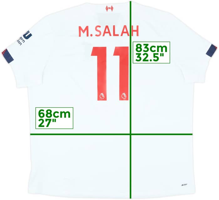 2019-20 Liverpool Away Shirt M.Salah #11 - 10/10 - (3XL)