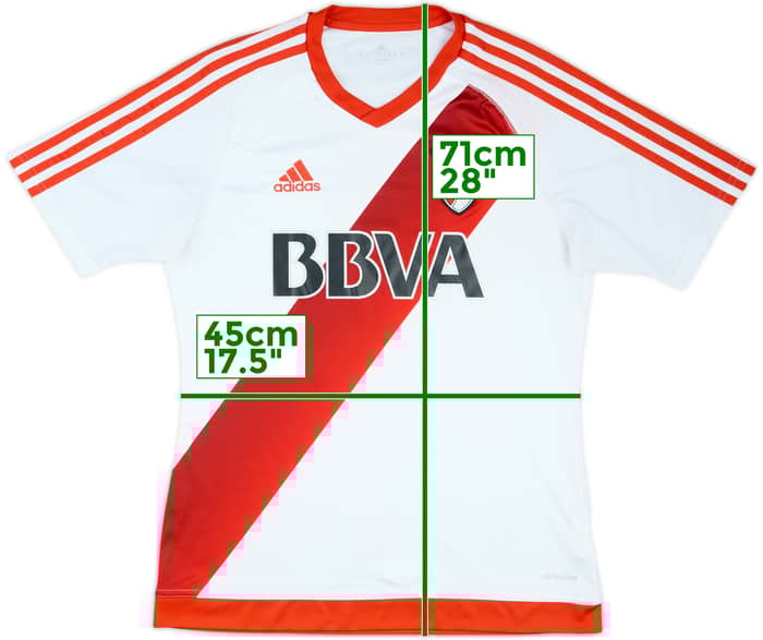 2016-17 River Plate Home Shirt - 7/10 - (M)