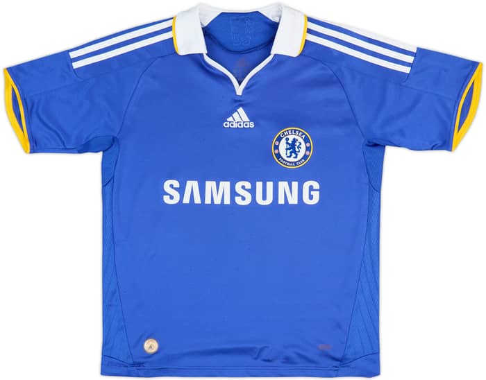 2008-09 Chelsea Home Shirt - 8/10 - (L.Boys)