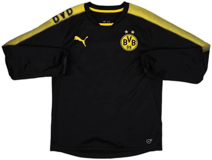 2017-18 Borussia Dortmund Puma Sweat Top - 7/10 - (XL.Boys)