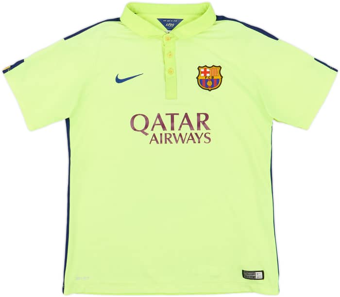 2014-15 Barcelona Third Shirt - 6/10 - (XL.Boys)