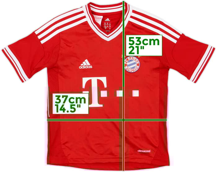 2013-14 Bayern Munich Home Shirt - 9/10 - (7-8 Years)