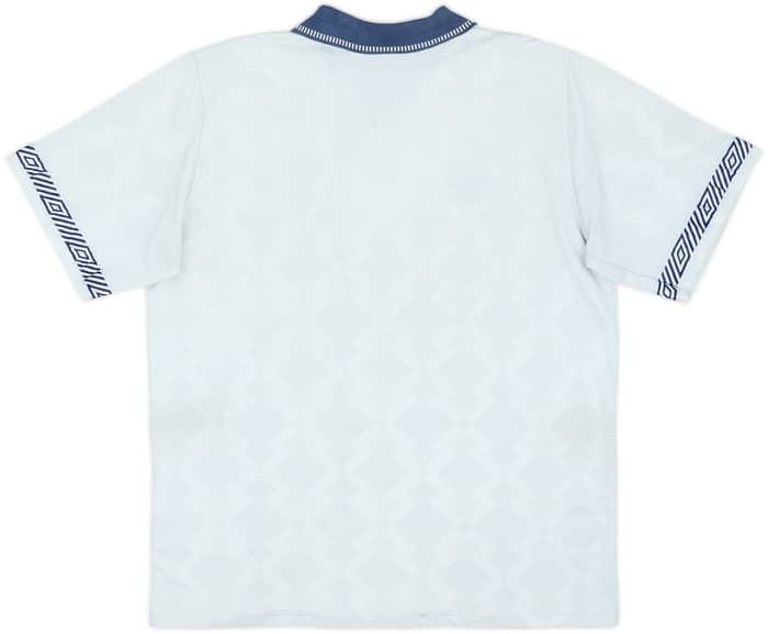 1990-92 England Home Shirt - 6/10 - (L)