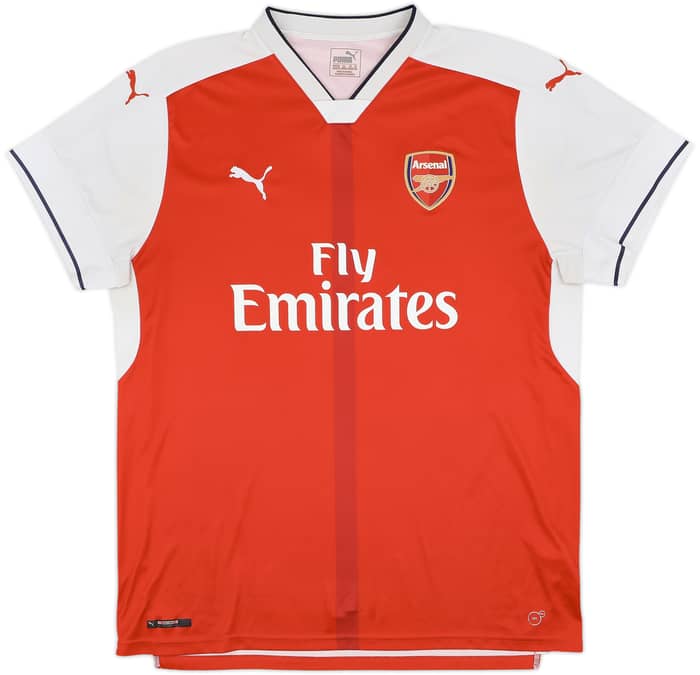 2016-17 Arsenal Home Shirt Ramsey #8 - 7/10 - (XXL)