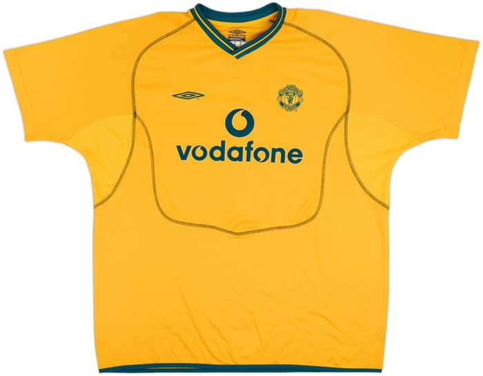 2000-02 Manchester United GK Shirt Barthez #1 - 6/10 - (XXL)