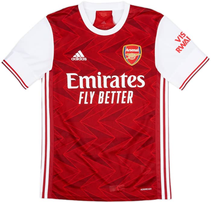 2020-21 Arsenal Home Shirt Saka #7 - 10/10 - (S)