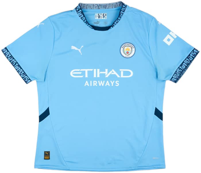 2024-25 Manchester City Home Shirt Haaland #9 - 8/10 - (XL)