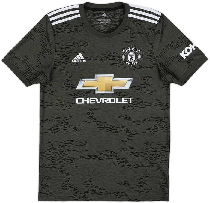 2020-21 Manchester United Away Shirt B.Fernandes #18 - 10/10 - (M)
