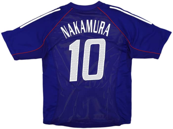 2002-04 Japan Player Issue Home Shirt Nakamura #10 - 9/10 - (L)