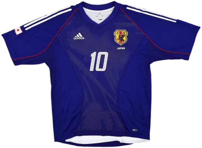 2002-04 Japan Player Issue Home Shirt Nakamura #10 - 9/10 - (L)
