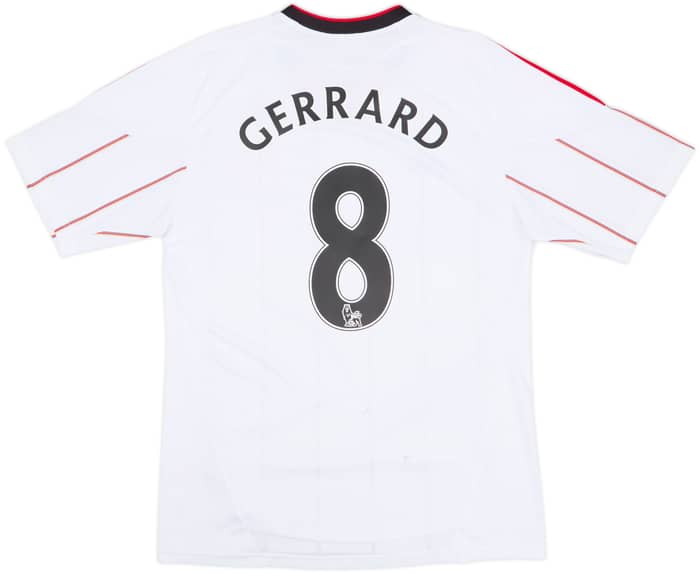 2010-11 Liverpool Away Shirt Gerrard #8 - 5/10 - (M)