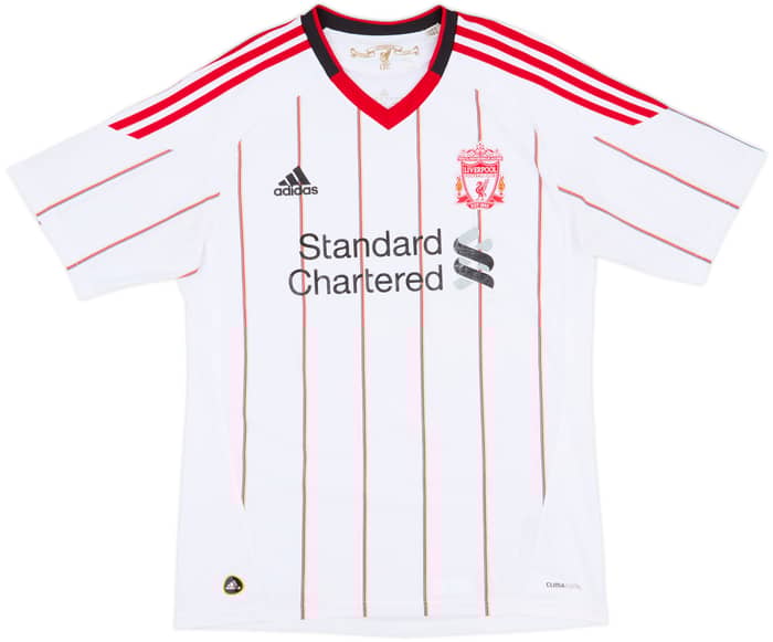 2010-11 Liverpool Away Shirt Gerrard #8 - 5/10 - (M)