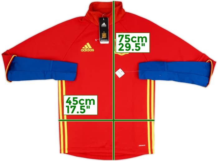 2015-16 Spain adidas Training Top (XS)