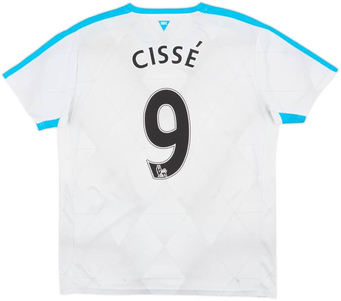 2015-16 Newcastle Away Shirt Cisse #9 - 6/10 - (L)