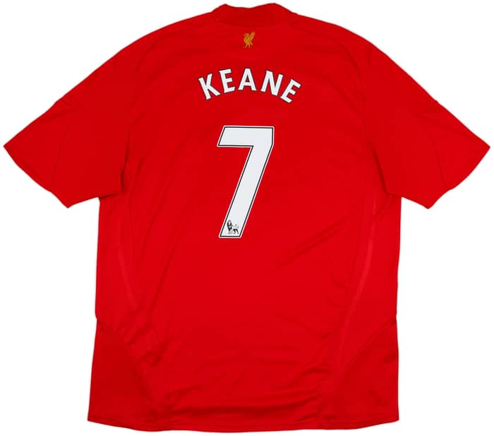 2008-10 Liverpool Home Shirt Keane #7 - 6/10 - (XXL)
