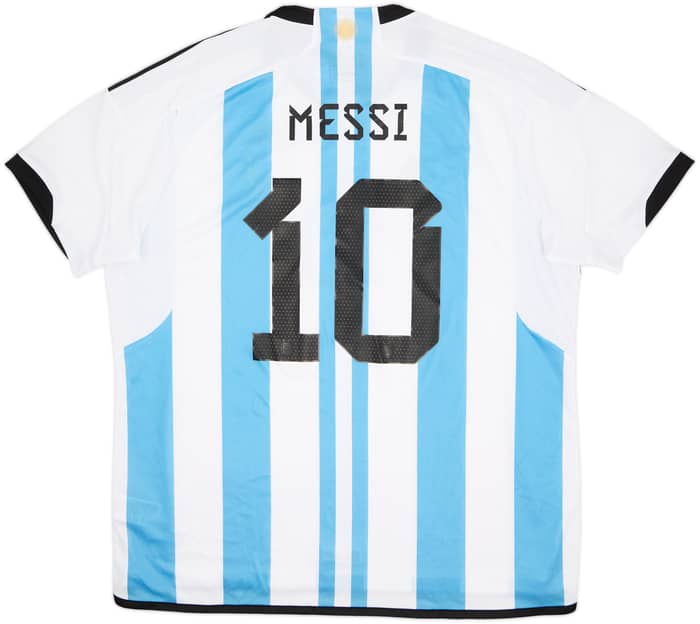 2022-23 Argentina Home Shirt Messi #10 (XXL)