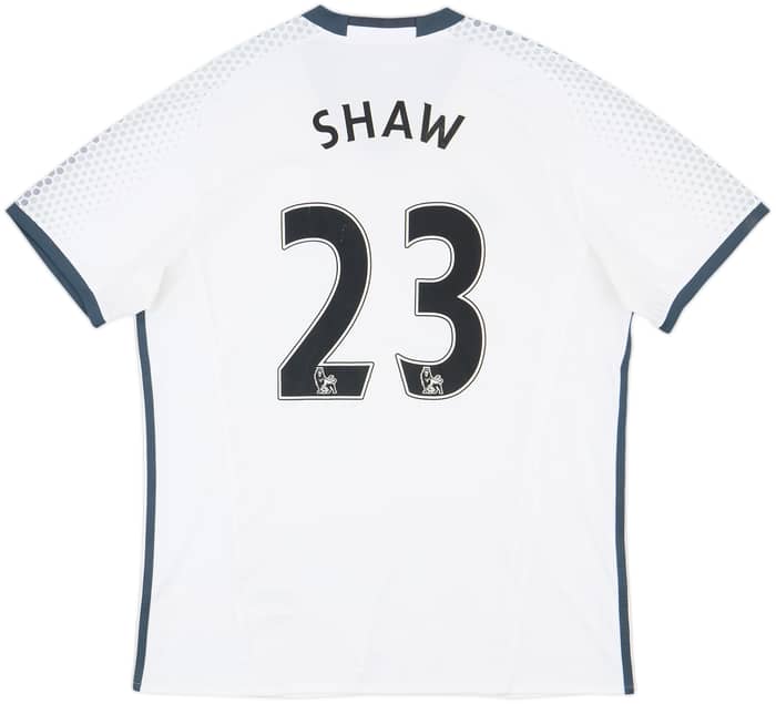 2016-17 Manchester United Third Shirt Shaw #23 - 6/10 - (XL)