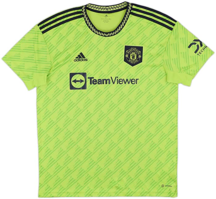 2022-23 Manchester United Third Shirt Eriksen #14 - 10/10 - (XL)