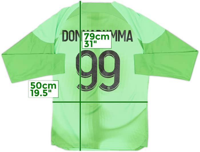 2022-23 Paris Saint-Germain GK Shirt Donnarumma #99 - 10/10 - (S)