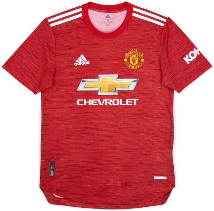 2020-21 Manchester United Authentic Home Shirt B.Fernandes #18 - 9/10 - (S)