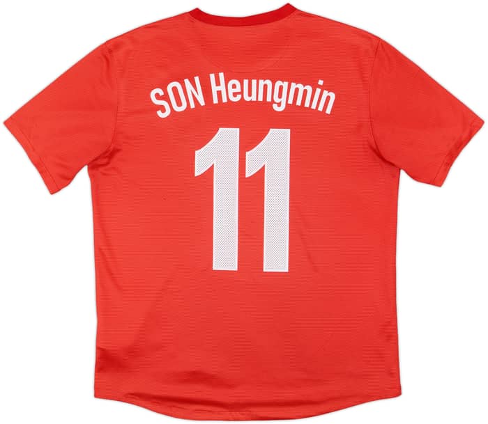 2012-13 South Korea Home Shirt Son Heungmin #11 - 7/10 - (L)