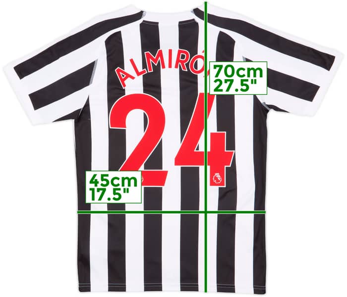 2018-19 Newcastle Home Shirt Almiron #24 - 9/10 - (S)