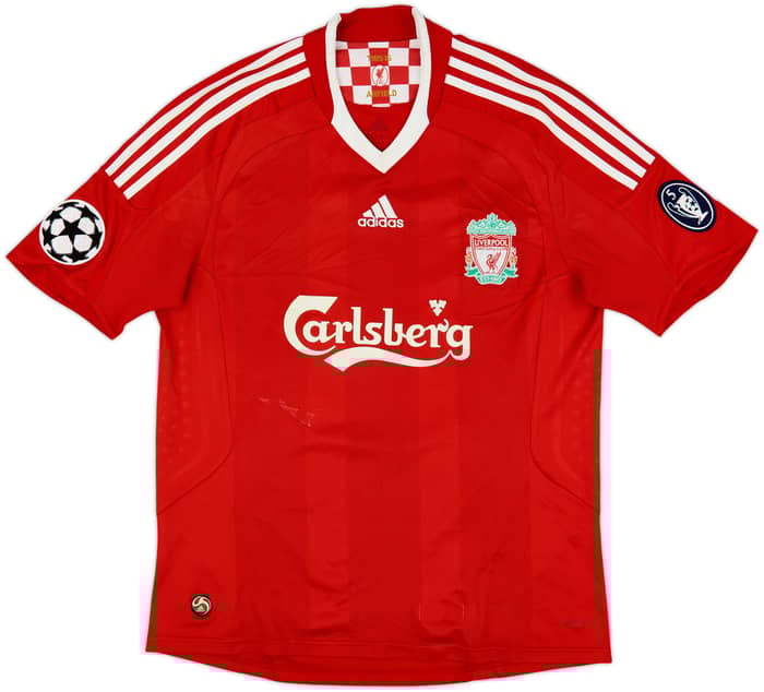 2008-10 Liverpool Home Shirt Torres #9 - 7/10 - (M)