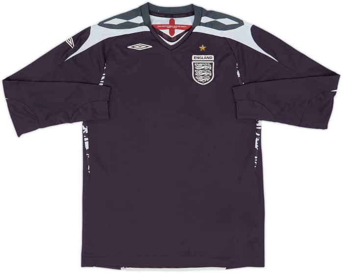 2007-09 England GK Shirt - 5/10 - (XL.Boys)